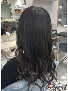 アイム(Aim) シールエクステ80枚(内イヤリングカラー10枚)胸くらいの長さ