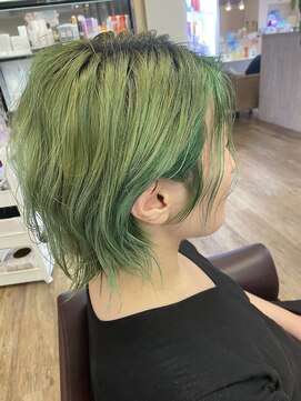 ファム(femme) ネオングリーン