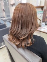 エルベ けやき台店(elve) ブラウンベージュカラー