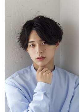 フリーラ 横浜(freera) ハイライト/マッシュパーマ/ウルフ/アッシュブラック[横浜駅]