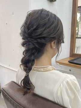 リッカ(RICCA) 【ヘアセット】ニュアンス編み下ろし♪