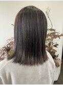 切りっぱなしボブ