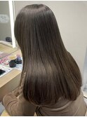 【美髪うる艶髪オリーブグレージュ】