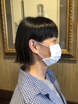 トップヘアー 総社ハル店(TOP HAIR)&nbsp;マッシュワイドバングの個性派ボブ