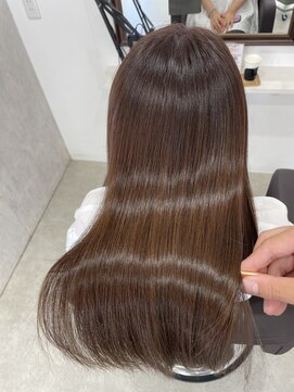 ラナ(Lana) 【Lana】艶美髪マロンベージュ　艶髪　髪質改善カラー