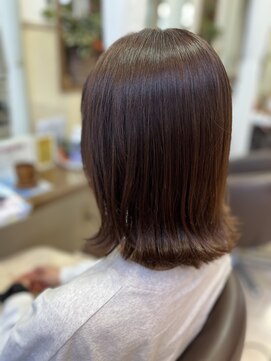 コア フィール ア デイ(COIFFURE A DAY) 【艶髪くびれボブ】M3D髪質改善メニュークーポン有り