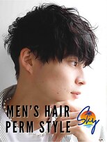 スカイ(SKY)&nbsp;ツイスパ/波巻き/眉毛/バーバー/ニュアンスパーマ/ブリーチ