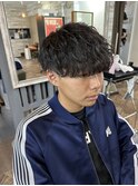 メンズ/眉毛/ニュアンスパーマ/ブリーチ/パーマ/メンズカット