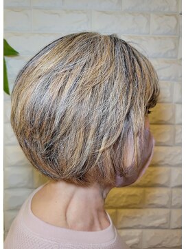 松本平太郎美容室 吉祥寺パートファイブ(PART5) ディスコネボブ×ハイライト