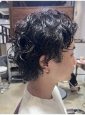スパイラルパーマ