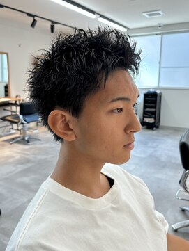 シーフ 千葉(Cyf) スパイキーショート/メンズショート/アップバング/千葉駅/保立