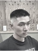 坊主フェード
