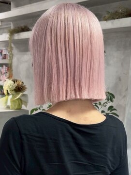 アポロ 横浜駅店(apollo) xカラー/ホワイトグレージュ/レイヤーカット/チェリーブラウン