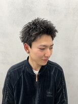 ルースト 京都四条大宮店(ROOST)&nbsp;ピンパーマ×スパイキーショート