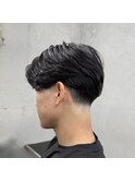 テーパーフェード　リバースパーマ