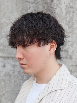 ハニー(HONEY) 波巻きスパイラルパーマ/波巻きパーマ/岡崎メンズパーマ