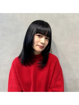 ノアル 大宮店(NOAHL) ブリーチなしダブルカラー/レイヤー/縮毛矯正/髪質改善/学割U24