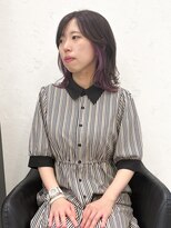 セルカ 新宿(CERCA)&nbsp;パープルインナーカラー［CERCA新宿/新宿西口］