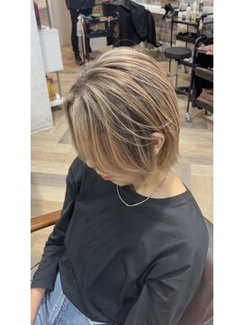 シエル 立川店(CIEL) CIEL立川×木村優作　ショートバレイヤージュ