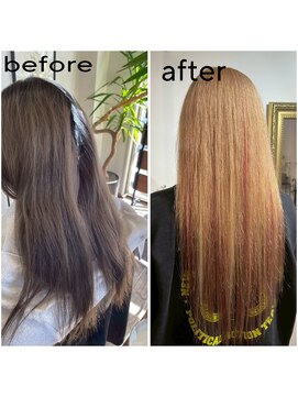 プルエクステ/ダイヤモンド毛質52cm（長さおへそくらい）100本