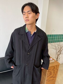 オールバックリクルートビジネスカジュアルメンズカット