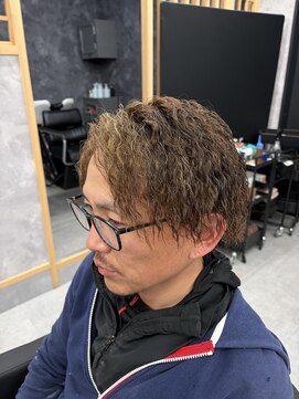 段 ちりちり強めツイスパ!