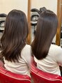 アムリタ 三鷹(AMRITA)&nbsp;お客様の縮毛矯正ビフォーアフターをInstagramに載せています！