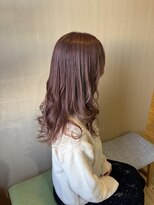 エム インターナショナル 白岡 キュート(EMU international CUTE)&nbsp;柔らか質感のピンクニュアンスロング