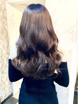 メゾン ドゥ ジェメシェラ(Maison de gemeshe'ra) velvet layer dusty bluge 至高のcut