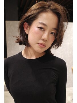 ビュートリアム 南青山(BEAUTRIUM) 外はねボブレイヤーボブ海外ボブ海外ヘア前髪なし表参道30代40代