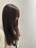 デバイス バイ フレイムス 越谷(DEVICE by Frames) 暖色カラー チェリーブラウン ワインレッド