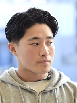 にもう ナチュラル毛流れパーマ