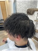 宇城市｜ツイストスパイラルパーマ