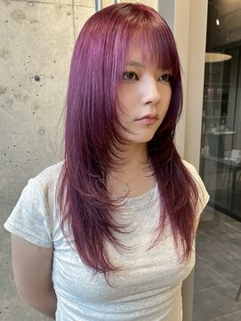 DATE梅田 ダブルカラー/ブリーチなしダブルカラー/ハイトーン【4月上旬OPEN(予定)】 ダブルカラー/ケアブリーチ/ミルクティーベージュ/レイヤー/梅田