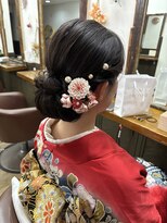 グレースモア(Grace More) (久留米/西原)和装アレンジ/綺麗めギブソンタック