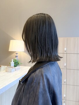 ユウヘアー 千代田橋店(U Hair) 切りっぱなしボブ