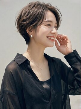 ヘアーメイク ライズ 西田辺店(Hair make rise;) 大人可愛い20代30代40代小顔ひし形ハンサムショート丸み