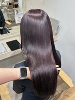 シュシュバイジャガラ 千葉駅北口店(chou chou byJAGARA)&nbsp;暗めボルドーカラー【chouchou千葉・千葉駅】