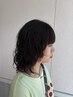 【忙しい朝にオススメ◎】カット＋コールドパーマ  13000円