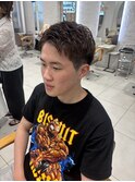 ホワイトグレージュミニウルフデジタルパーマMO 25