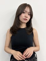 ミリ 奈良店(mm) レイヤーカット/韓国風/顔まわりレイヤー/髪質改善/近鉄奈良