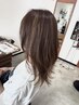 白髪をなじませツヤも欲しい方へ♪カット+ハイライト+トリートメント