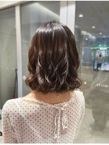 アピッシュ 国分寺(apish) ゆるめコテ巻き風ボブパーマ