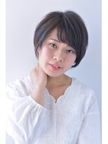 ランプヘアーデザイン(LAMP HAIR DESIGN) 【中山啓祐 】ミニカット 透明感ラベンダーアッシュ