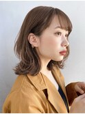 【GARDEN荒井夏海】ふんわり鎖骨レイヤーボブ