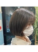 【Lond fleur石畑結華】韓国バング顔まわりレイヤーボブボブルフ