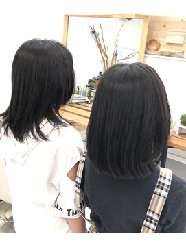 ワトワトセンター キッズカット 姉妹カット