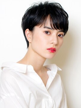 ネリー 銀座(NERIE) 似合わせカット大人かわいい＊ななめ前髪ショート[銀座/銀座駅]