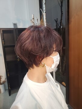 ノア(noa.) #ラベンダーアッシュ×コンサバショート♪