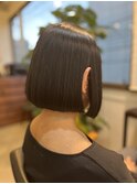 大人ナチュラルボブ_マッシュショート